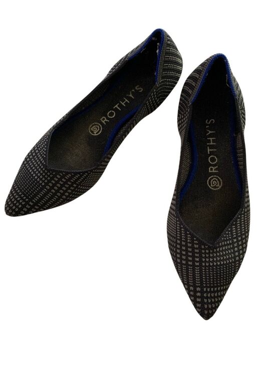 Rothy's Shoes - Rothy's Glen Plaid Pointed Retired flats women's size 7.5